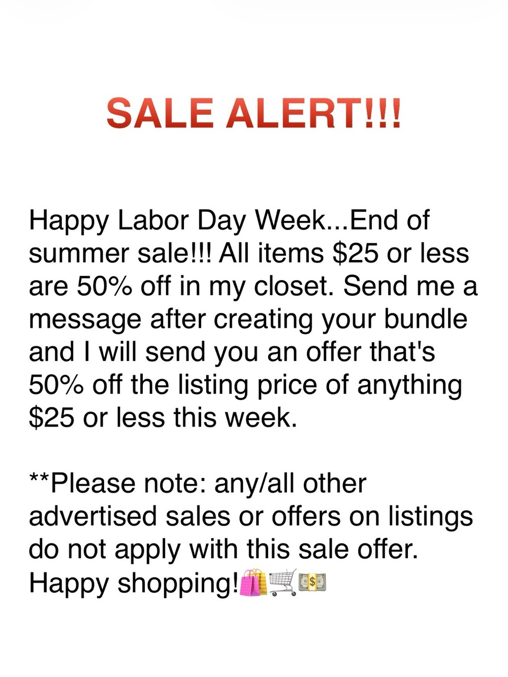 Sale Alert Poster
